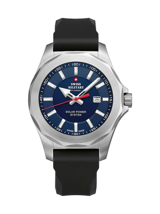 Swiss Military by Chrono Solar Edition Ceas Solar cu Negru Brățară din piele