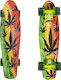 Nils Skateboard Pennyboard Art Reggae Complet Placa Penny Multicolor