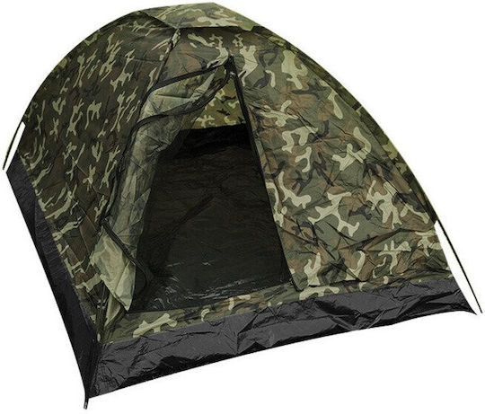 Mil-Tec Iglοο Standard 2 De vară Cort Camping Kaki pentru 2 Persoane 20x145x100cm