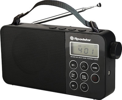 Roadstar TRA-2340PSW Portable Radio Electric / Battery Black