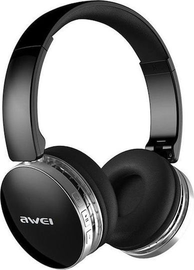 Awei A500BL Wireless / Wired Over Ear Headphones with 8 hours of Operation Black