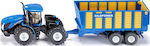 Siku Tractor with Silage Trailer Tractor 1:50 pentru 3++ Ani 1947