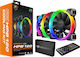 Cougar Vortex HPB 120 Cooling Kit Case Fan (1500rpm / 43.54cfm) με RGB Φωτισμό και Σύνδεση 4-Pin PWM 3τμχ