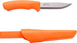 Morakniv Bushcraft Knife Orange with Blade made of Carbon Steel