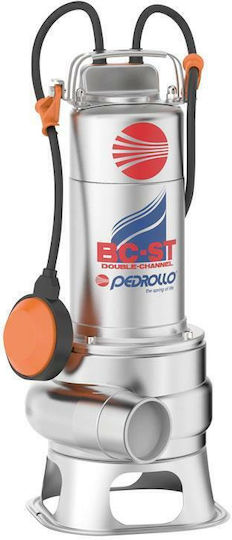 Pedrollo BCm-ST 15/50 Three-phase Pump Waste Water / Sewage 1.5hp 48SGM88B0A1U