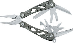 Gerber Suspension Multi-Plier Multi-tool Gray with Blade made of Stainless Steel in Sheath