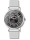 Daniel Klein Ανδρικό Ρολόι 42mm Μπαταρίας με Ασημί Μεταλλικό Μπρασελέ