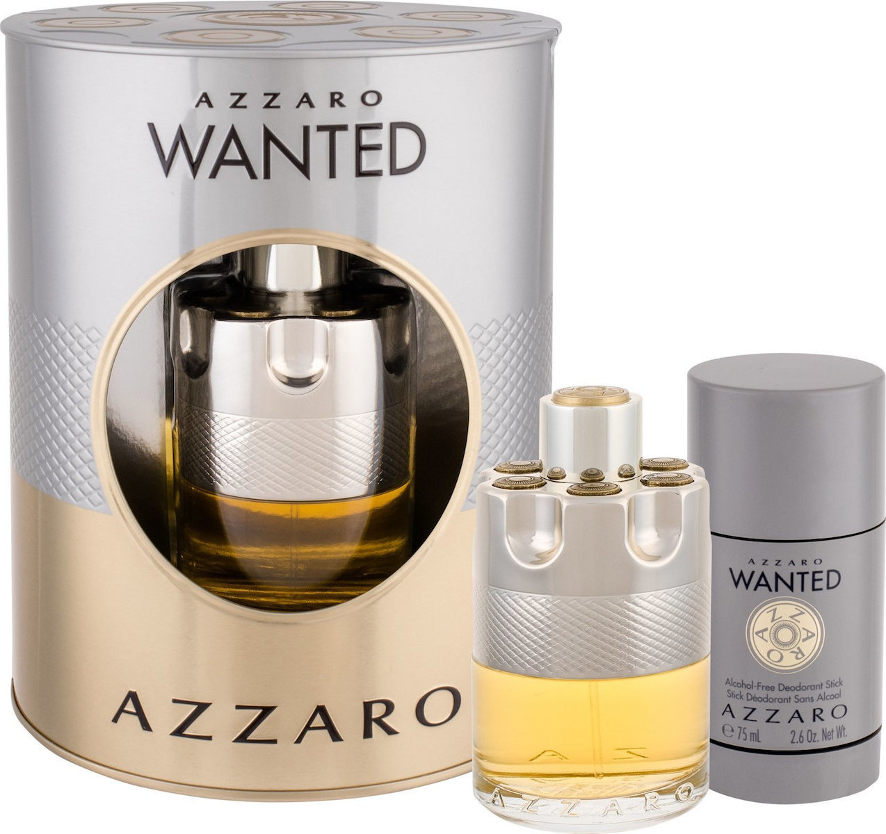 Azzaro Wanted Eau de Toilette 75ml & Deodorant Spray 50ml Skroutz.gr