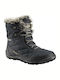 Minx Shorty III Damenstiefel mit Pelz Schwarz