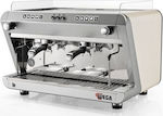 Wega IO EVD PR Pearly White Επαγγελματική Μηχανή Espresso με 2 Group Π74.5xΒ52.5xΥ51.1cm