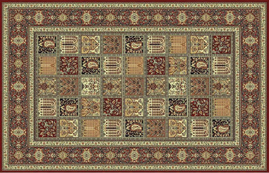 Eurofil 7092 Living Room Rug Rectangular Cherry 133x190cm