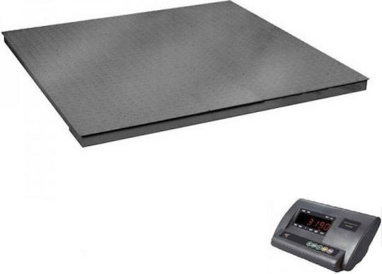 Kevard Electronic Platform Scale with Weighing Capacity of 3000kg and Division 500gr