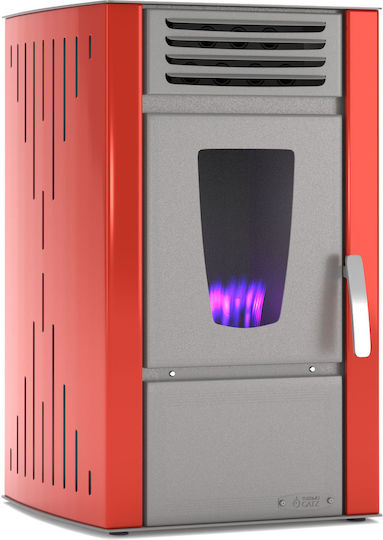 Thermogatz P17 Aero Luftheizung 15.28kW Rot