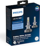 Philips Λάμπες Αυτοκινήτου X-tremeUltinon H7 LED 6500K Ψυχρό Λευκό 12V 25W 2τμχ