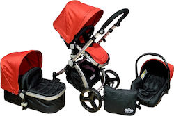 Miko Travel System 3 in 1 Red Miko Travel System 3 in 1 Red