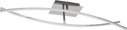 Horoz Electric Orient Deckenleuchte Silber mit Integrierter LED
