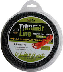 Bax Oval Twist Brush Cutter Trimmer Line 2.4mm 87m E24087