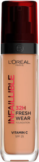 L'Oreal Paris Infaillible 32H Fresh Wear Liquid Foundation 320 Toffee 30ml