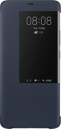 Huawei Smart View Buchen Sie Synthetisches Leder Blau (Huawei Mate 20 Pro)
