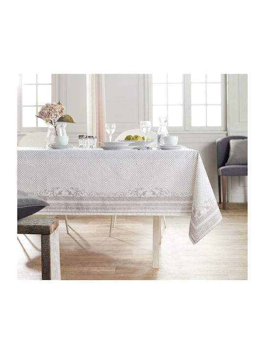 Gofis Home Tablecloth Cotton Cello 421 Ecru 135x220cm 2090421000008