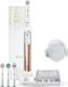 Oral-B Genius 10000N Electric Toothbrush with Timer, Pressure Sensor, and Travel Case Rose Gold