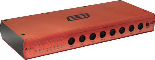 ESI Midi Interface M8U eX Red