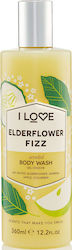 I Love Cosmetics Elderflower Fizz Body Wash Creamy Bubble Bath 360ml