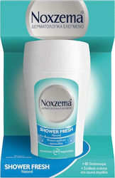 Noxzema Shower Fresh Natural Antiperspirant Deodorant 48h sub formă de Roll-On 50ml Noxzema Shower Fresh Natural Antiperspirant Deodorant 48h sub formă de Roll-On 50ml