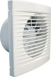 Dospel Play Classic 125 S Wall-mounted Ventilator Bathroom 125mm White