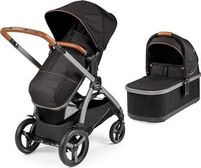 Peg Perego Πολυκαρότσι Ypsi Combo Reglabil 2 în 1 Cărucior pentru copii Negru