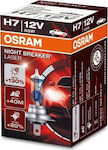 Osram Λάμπα Αυτοκινήτου & Μοτοσυκλέτας Night Breaker Laser H7 Αλογόνου 12V 55W 1τμχ