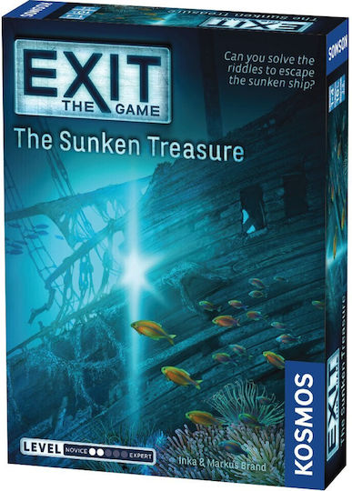 Brettspiel Exit: The Game - The Sunken Treasure für 1-6 Spieler 12+ Jahre (EN) Kosmos