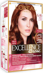 L'Oreal Paris Excellence Cream Colour 6.46 Χαλκοκόκκινο 48ml