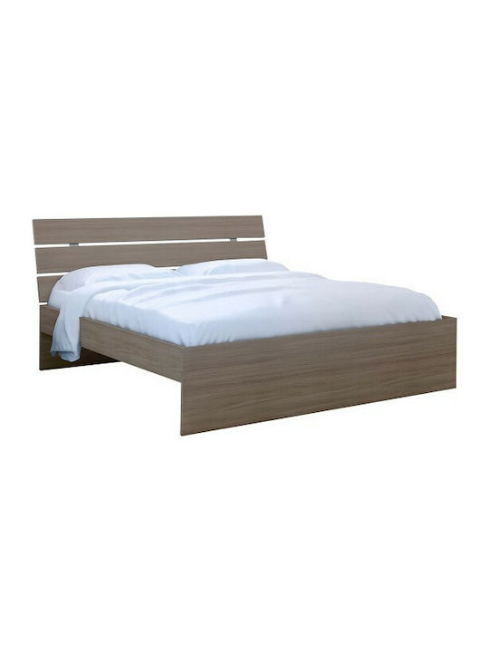 Νότα Ν1 Κρεβάτι Μονό Ξύλινο Σταχτί για Στρώμα 90x190cm
