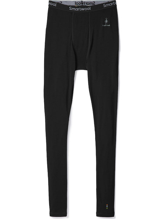 Smartwool Merino 200 Bottom Pantaloni termici pentru barbati Negru