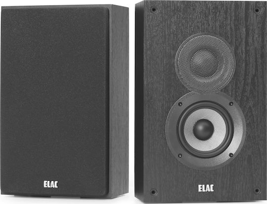 Elac Debut OW4.2 DOW42 Pair of Hi-Fi Speakers Bookself 80W 2 No of Drivers W20xD10xH32.4cm. Black