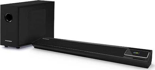 Thomson SB270IBTWS Soundbar 2.1 Bluetooth 300W with Wireless Subwoofer and Remote Control Black