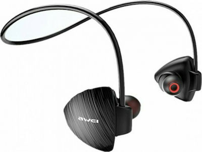 Awei A847BL In-ear Bluetooth Handsfree Căști cu Rezistență la Transpirație Negrα