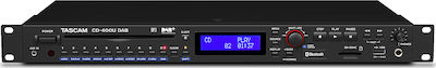 Tascam Επαγγελματικό Rack CD Player CD-400UDAB με Δέκτη DAB+ / FM & Bluetooth