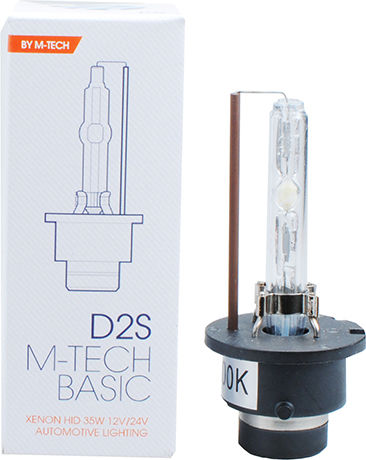 M-Tech Λάμπα Αυτοκινήτου & Μοτοσυκλέτας D2S Xenon 5000K Φυσικό Λευκό 12-24V 35W 1τμχ