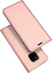 Dux Ducis Skin Pro Book Δερματίνης Ροζ Χρυσό (Huawei Mate 20 Pro)