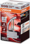 Osram Lamps Car Night Breaker Laser Xenarc +200% D3S Xenon 42V 35W 1pcs