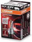 Osram Λάμπα Φορτηγού Truckstar Pro H7 Αλογόνου 24V 70W 1τμχ