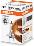 Osram Λάμπα Αυτοκινήτου Original Line H7 Αλογόνου 24V 70W 1τμχ