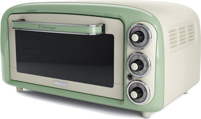 Ariete Vintage 0979 Electric Countertop Oven 18lt without Burners Green