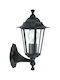 Eglo Laterna Wall-Mounted Outdoor Lantern E27 IP33 16.5x32x32εκ.