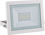 Aca Waterproof LED Floodlight 20W Warm White 3000K IP66