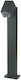 V-TAC Outdoor Floor Lamp Small Post 35W IP44 for GU10 Light Bulb Base Black