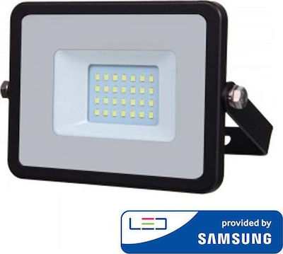 V-TAC Waterproof LED Floodlight 20W Natural White 4000K IP65