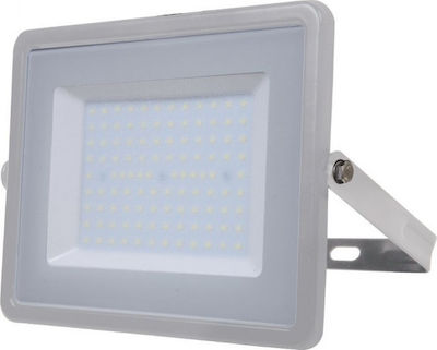 V-TAC Wasserdicht LED Flutlicht 100W Natürliches Weiß 4000K IP65
